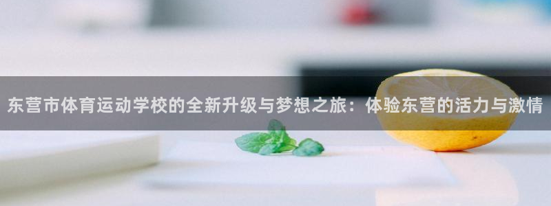 德国千亿国际官方正版app集团：东营市体育运动学校的全新升级