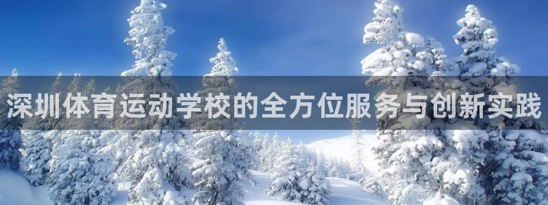 千亿国际官方正版app集团logo：深圳体育运动学校的全方位
