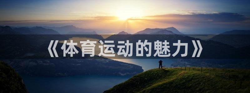 海南千亿国际官网下载发展怎么样:《体育运动的魅力》